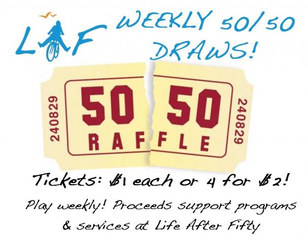 Weekly 50/50 Draw!